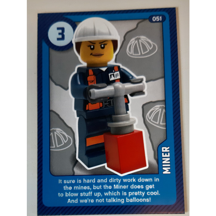 LEGO Create The World Living Amazingly 051 Miner Brick Owl LEGO
