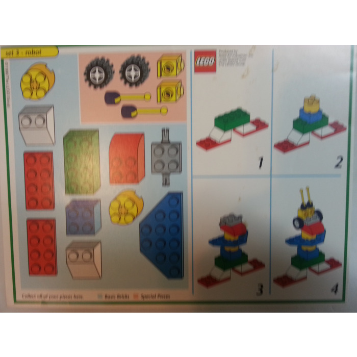 Ulydighed dagsorden blyant LEGO Creator Board Game Model Card - Set 3 Robot (Green Border) | Brick Owl  - LEGO Marketplace