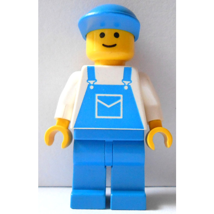 blue lego character