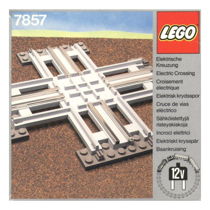 LEGO Crossing, Electric Rails Grey 12V Set 7857 | Brick - Marketplace