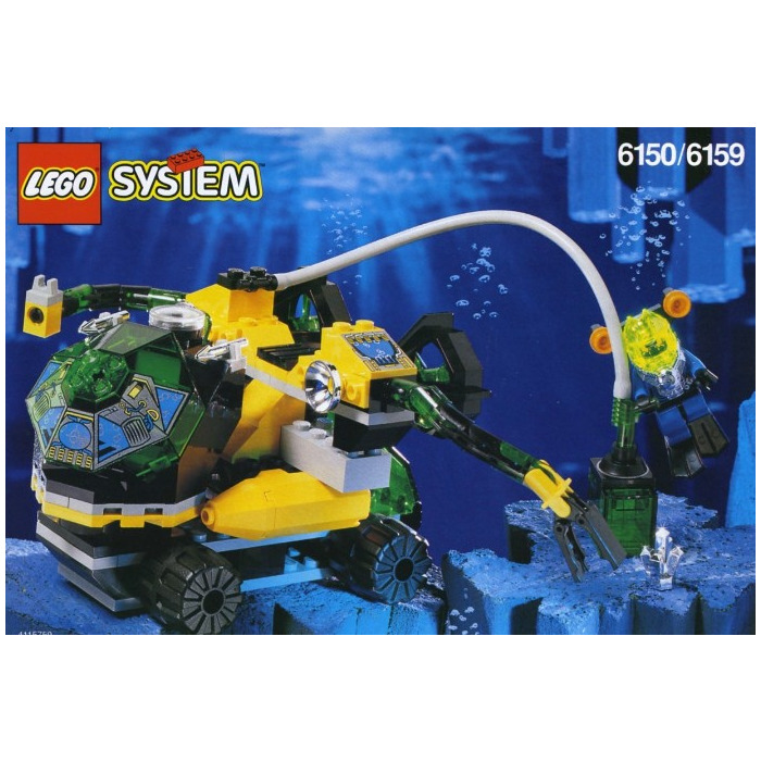 2x LEGO Black Arm Grab Jaw w/Old Gray Holder 6940 2151 #4220 4221