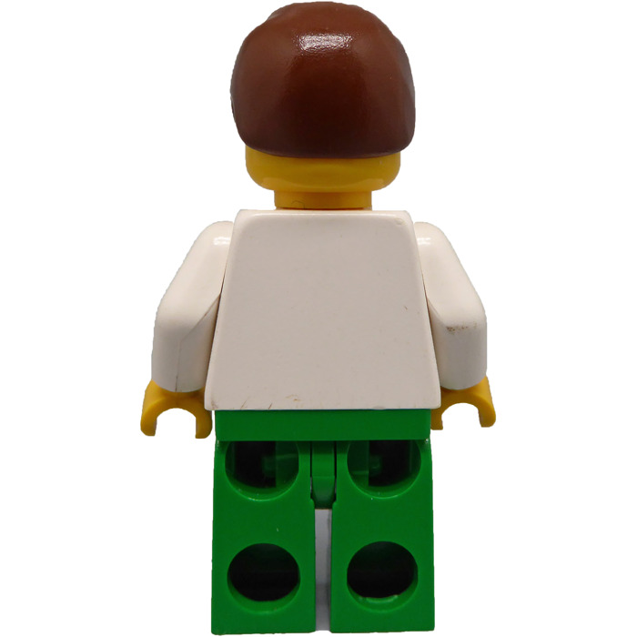 LEGO Dacta Minifigurine avec zippered Torse et Marron Cheveux | Brick ...