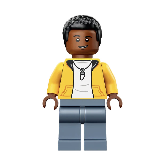 Hair Male with Coiled Texture 6122096 21778 Lego Black Minifig 