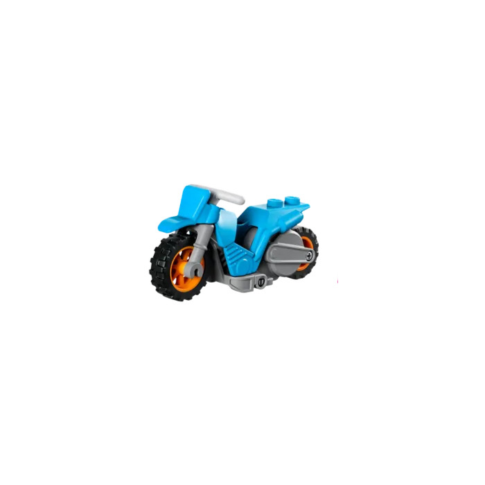 LEGO Flywheel Stuntz Dirt Bike with Orange Wheels | Brick Owl