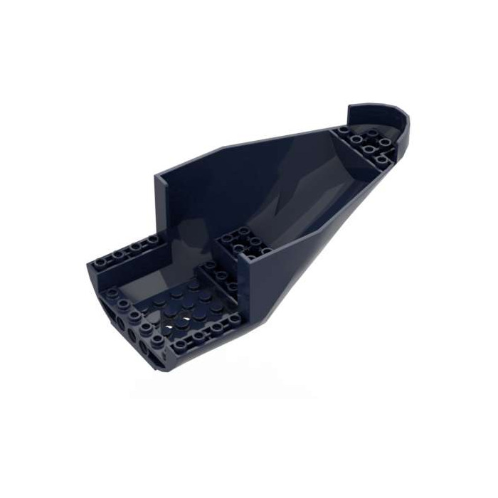 LEGO Dark Blue Airplane Bottom 8 x 16 x 6 Tail (67244) | Brick Owl ...