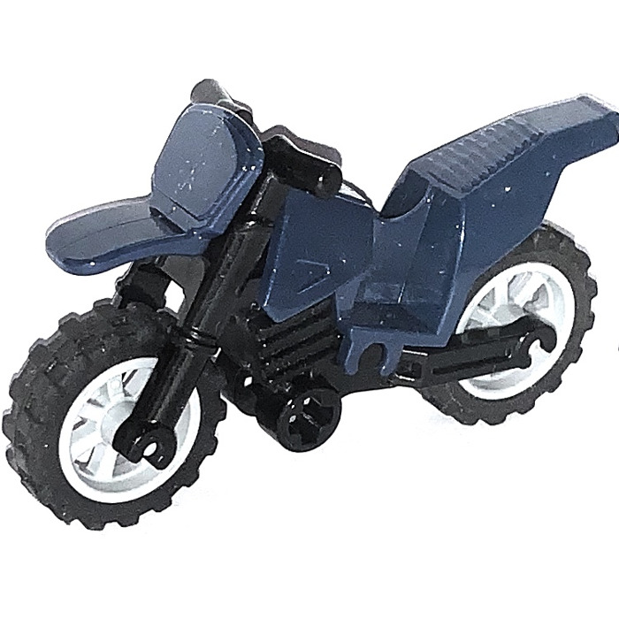 bleu, blue Motorcycle Dirt Bike NEUF NEW LEGO 50860c11 Moto Cross 