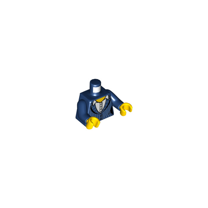 blue lego torso