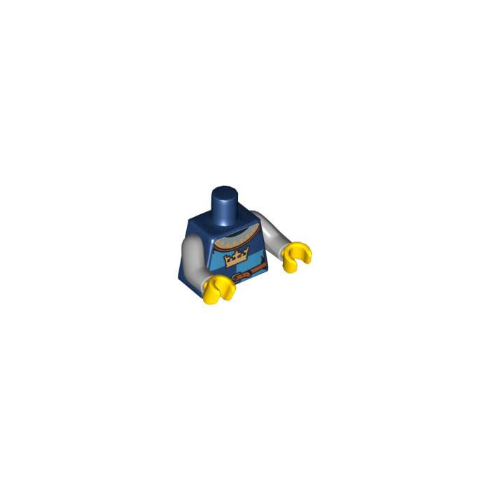 blue lego torso