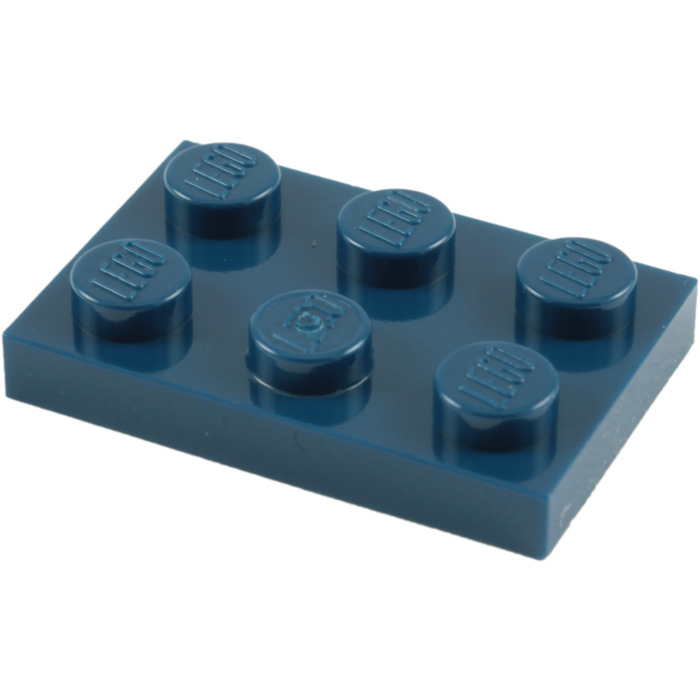 50Stk Blue Plates 2x3 - Platte LEGO® 3021-02 Blau 