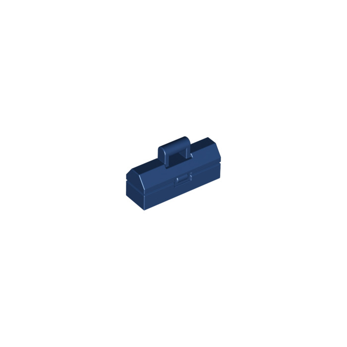 Lego 1x Minifig toolbox coffre boite à outil bleu foncé/dark blue 98368 NEUF 