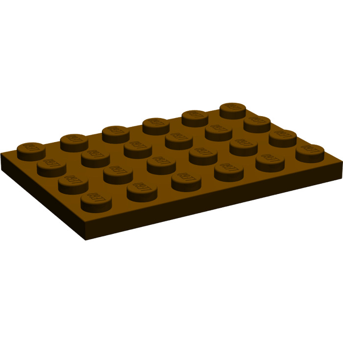 20Stk Beige Tan 4x6 LEGO® 3032-07 - Platte Plates