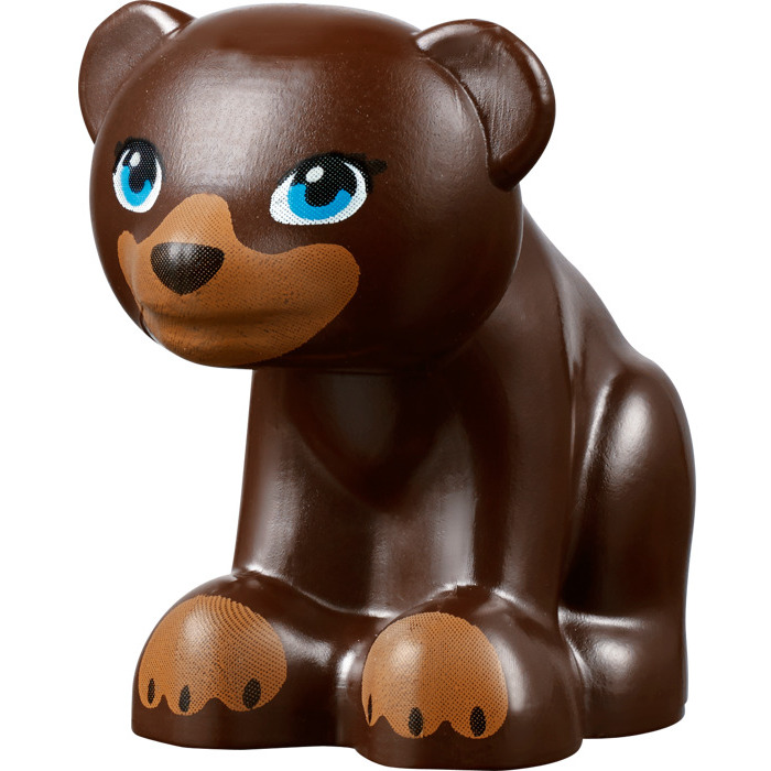 Bear Sitting NEUF NEW marron dark brown 1 x LEGO 25445 Animal Ourson Assis 