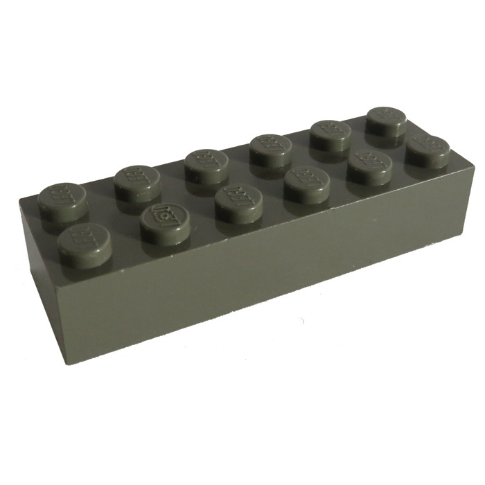 4 x LEGO ® 2456//44237 City Basic Briques 2x6 rien dans neuhellgrau article neuf