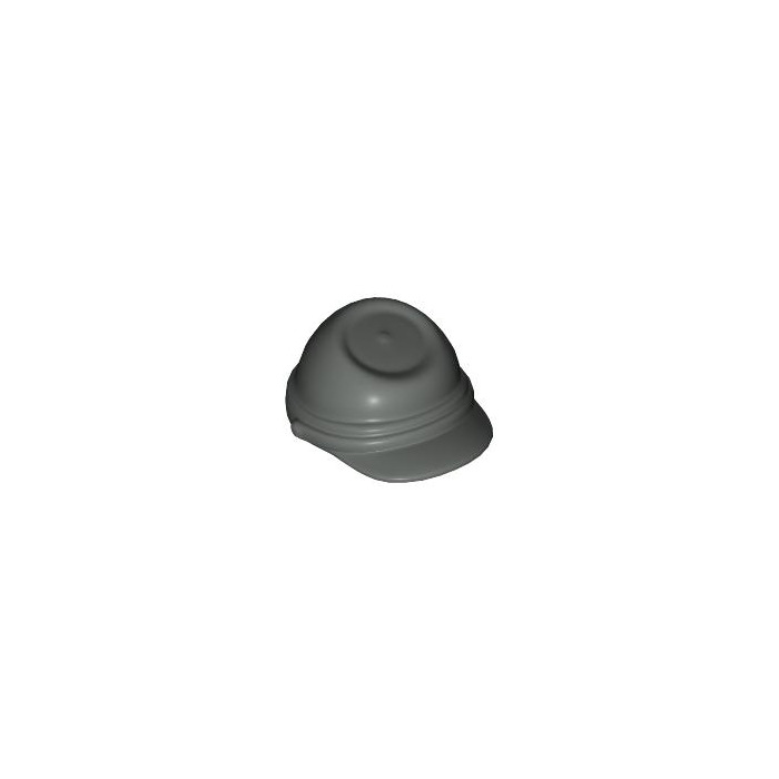 Lego 1x polybag headgear hat cap cavalry intérêt dark grey/db gray 30135 new
