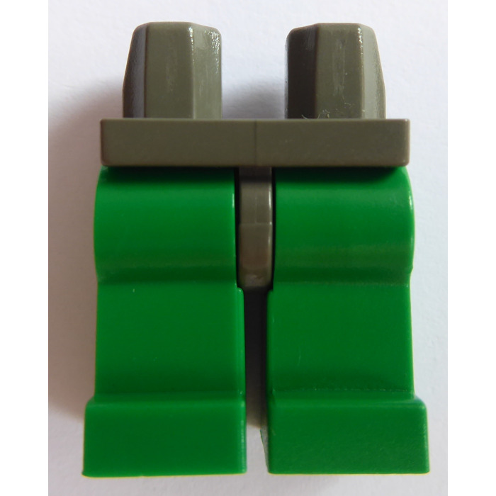 LEGO Green Minifigure Hips with Green Legs