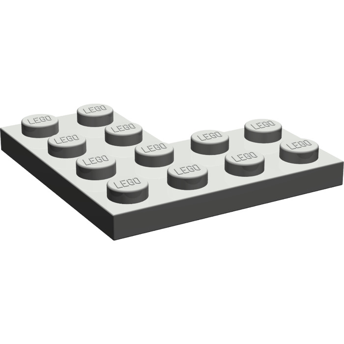 2x Lego ® 2639 Angle Plate Plate eckplatte Corner 4x4 NEW _ Dark Grey NEW 