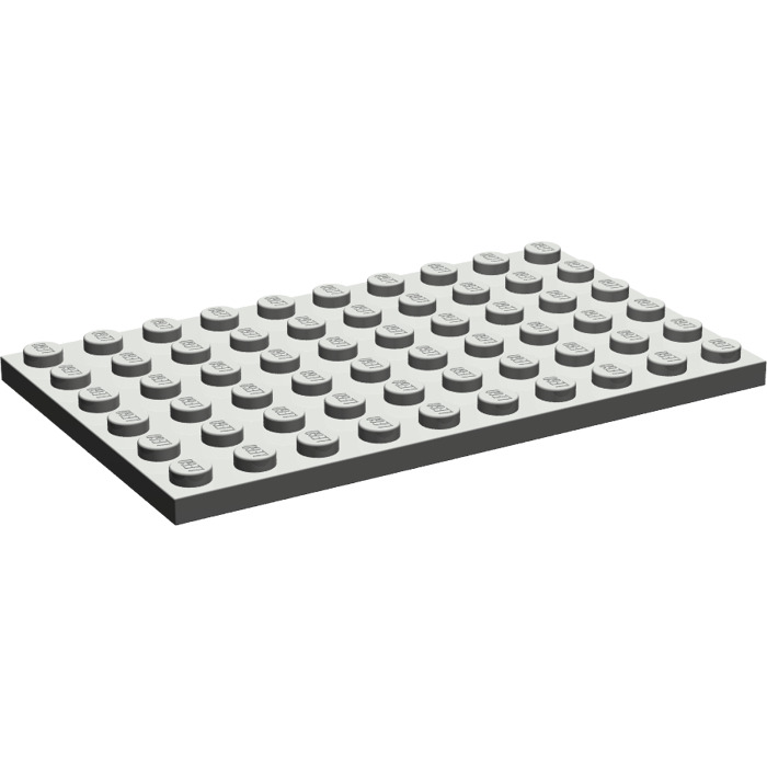 3033 _ Dark Stone Grey 4211114_LEGO Plate 6x10 Lot of 6 