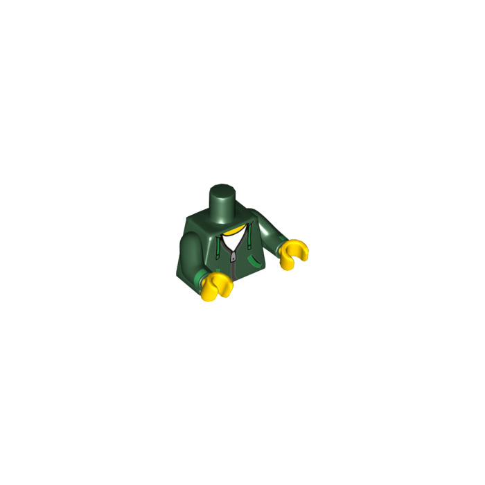 green lego torso