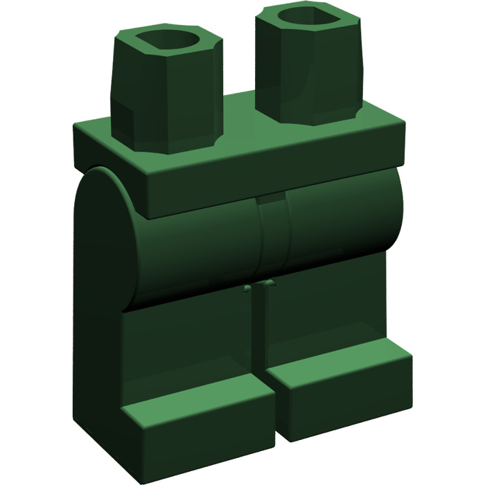 LEGO Dark Green Minifigure Legs Body Part Piece 