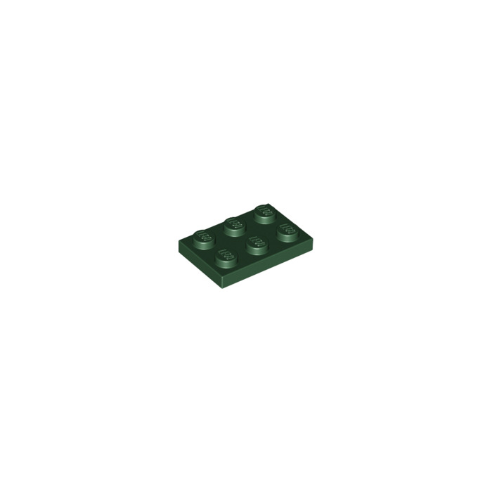 dark green 3021 10 x Lego 2x3 Plate dunkel grün 4650244 4297717/ NEU! 
