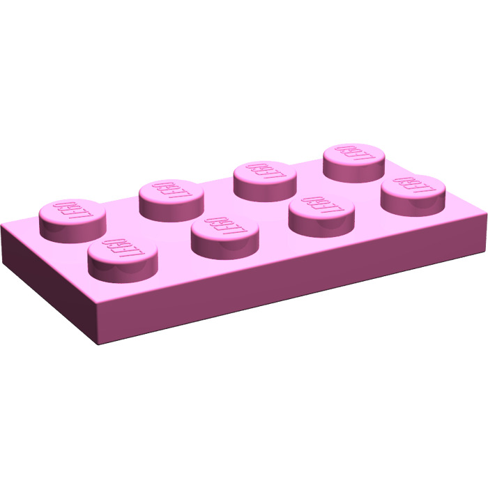 #BC05 LEGO® 10 x 3020 Platte 2 x 4 dunkelpink 6056263 Friends Dark Pink 