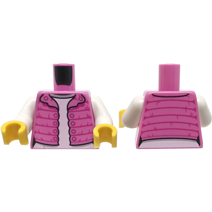 Lego Dark Pink Woman With Pink Vest Minifig Torso 76382 Brick Owl Lego Marketplace 1843