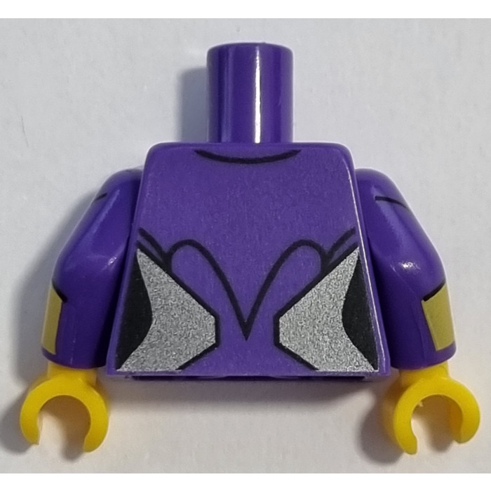 Lego Dunkelviolett Batgirl Smiling Minifig Torso 76382 Brick Owl