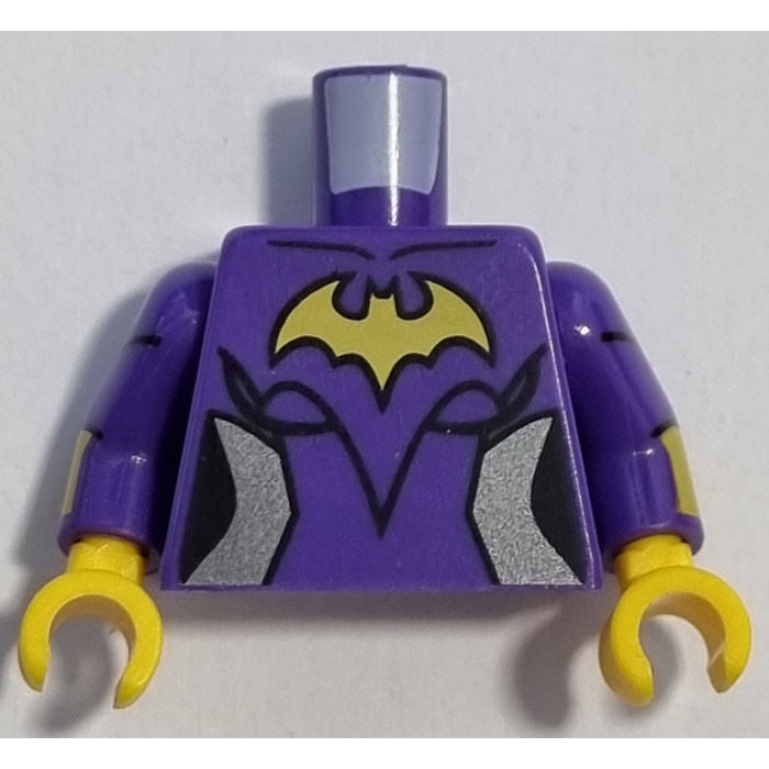 LEGO Dark Purple Batgirl - Smiling Minifig Torso (76382) | Brick Owl ...