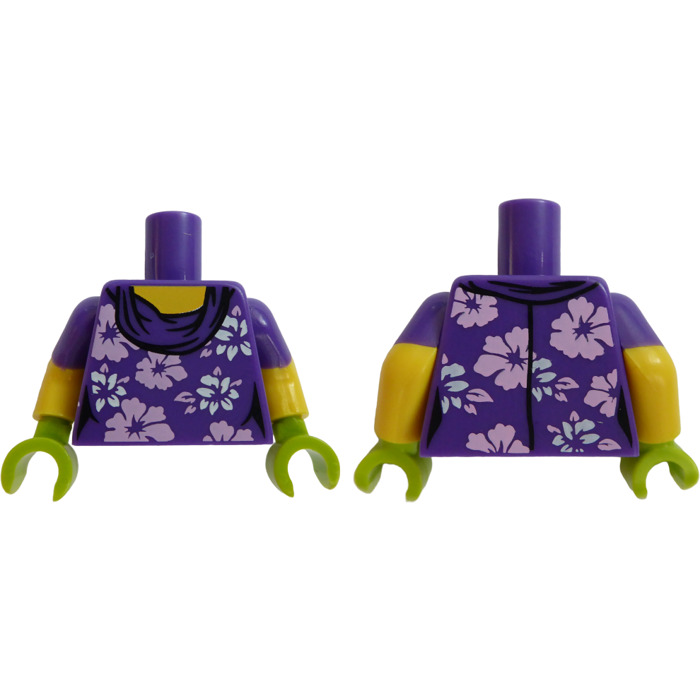 purple lego figure