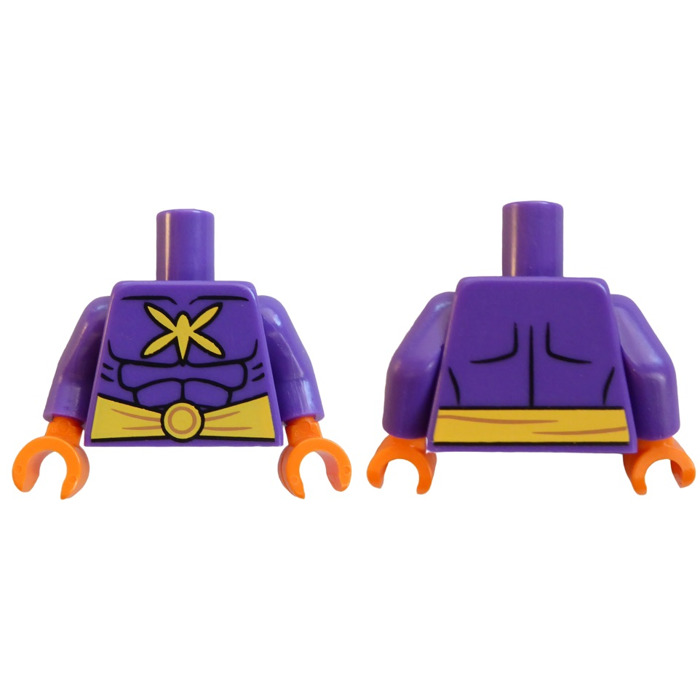 purple lego torso