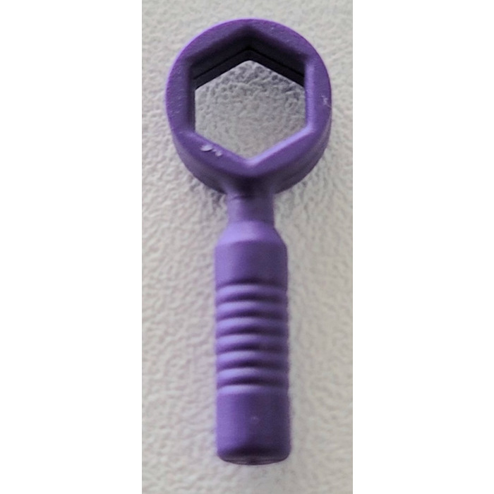 Minifigure, Utensil Tool Cross Pein Hammer - 6-Rib Handle : Part 6246b