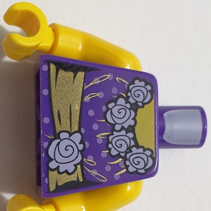 purple batman lego minifigure