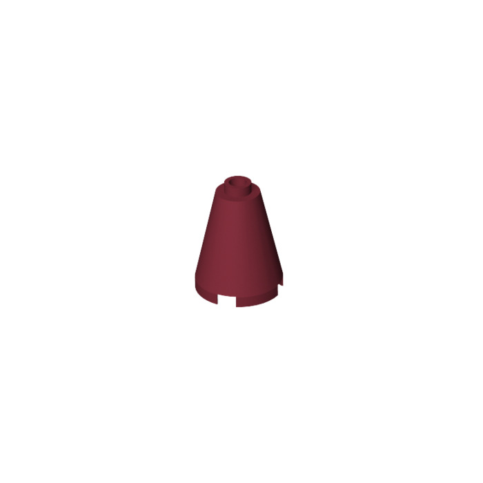 Details about   3942c LEGO Parts Cone 2x2x2 Completely Open Stud DARK RED 2 