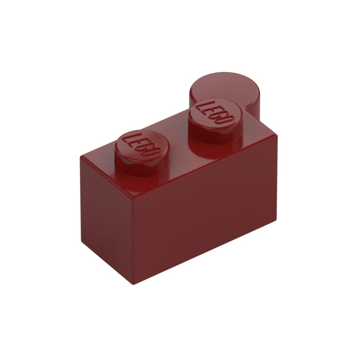 LEGO Dark Red Hinge Brick 1 x 4 Swivel Top (3830 / 65122