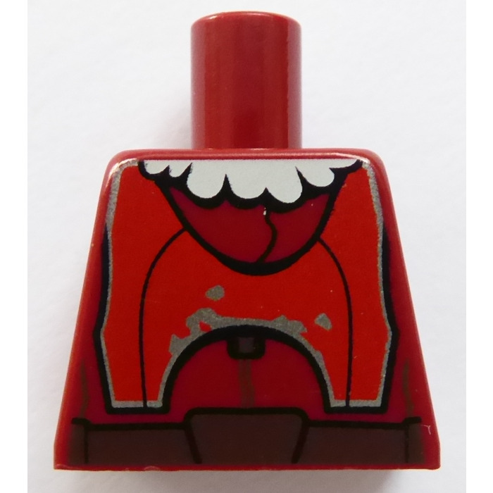 LEGO Dark Red Jango Fett, Holiday Torso without Arms | Brick Owl - LEGO ...