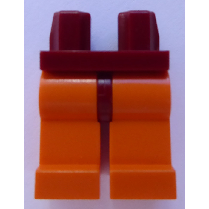 LEGO NEW ORANGE MINIFIGURE LEGS PANTS PLAIN PIECE 