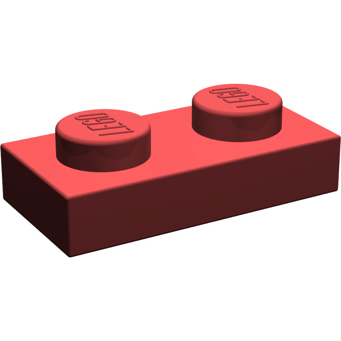 20x LEGO® Platte 1x2 3023 NEU Dunkel Rot Dark Red 