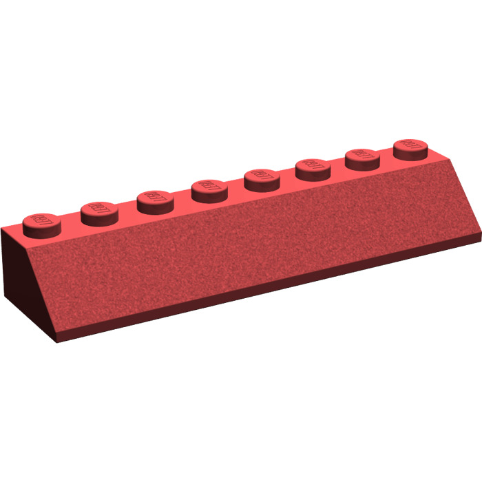 lego 4445 Red Slope 45 2 x 8 