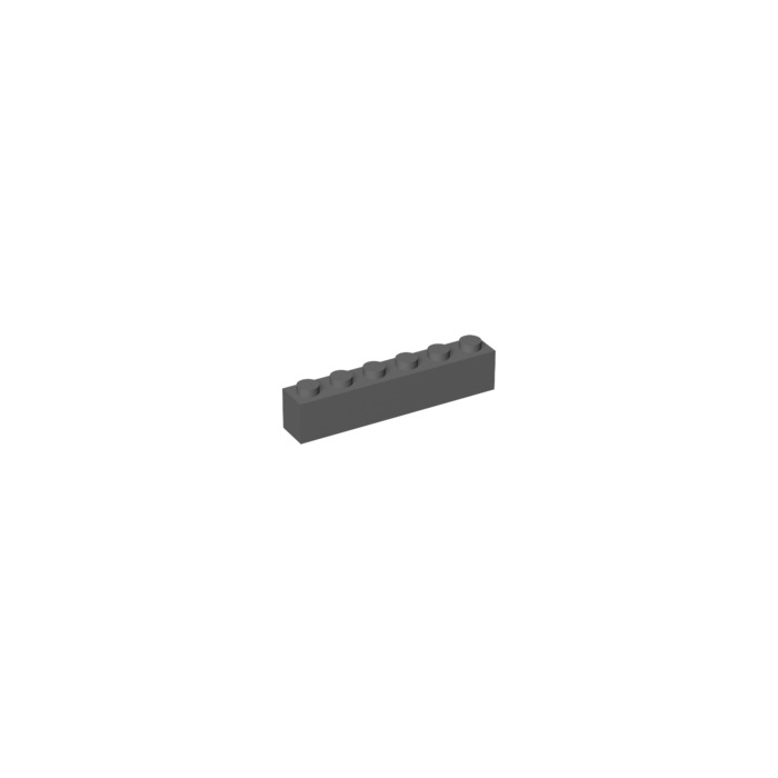 LEGO Dark Stone Gray Cross Pein Hammer with 6 Rib Handle (6246)