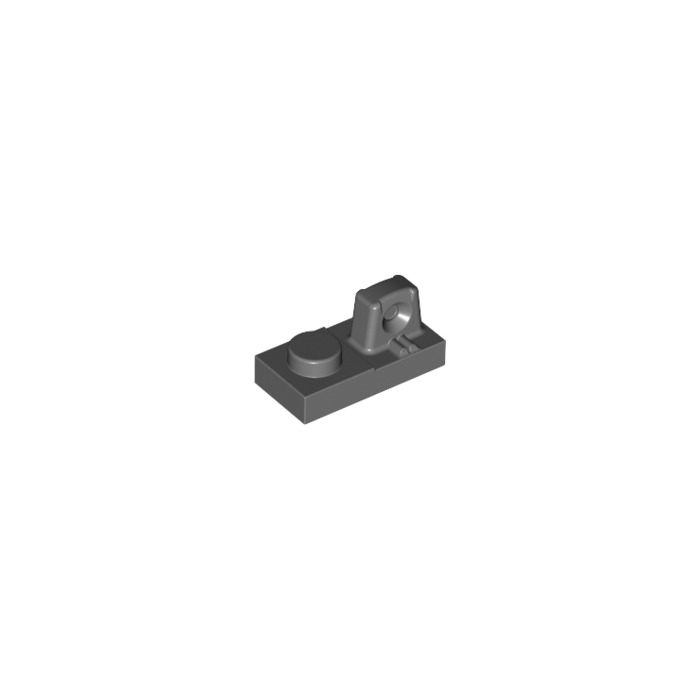 K1 # LEGO PLATE 1x2 finger vertically Old Dark Grey 30383 10 Piece