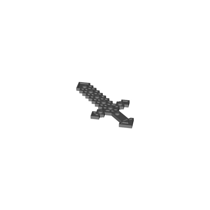 LEGO Dark Stone Gray Minecraft Sword (41651)