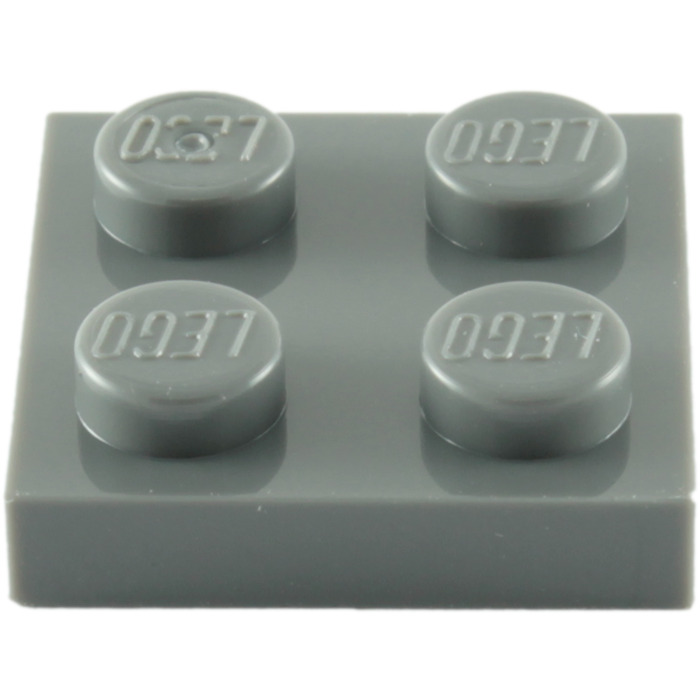 50 Lego Platte Platten 2x2 dunkelrot NEU 3022 
