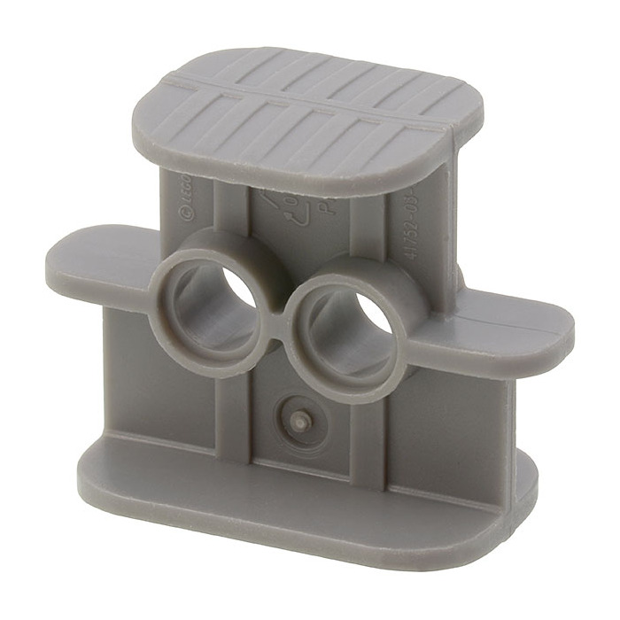 Lego 10 x tecnología Technic ALT gris oscuro soporte cinta elástica 2x4x2 41752 