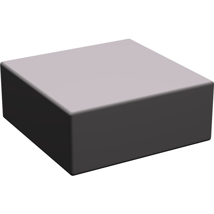 LEGO Dark Stone Gray Tile 1 x 1 without Groove (3070) | Brick Owl ...