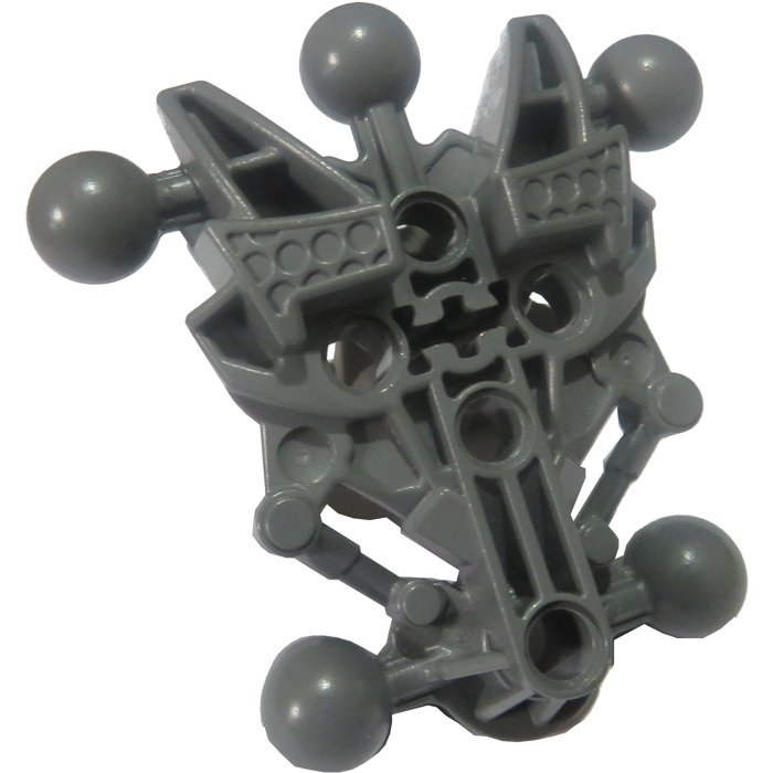 LEGO Dark Stone Gray Cross Pein Hammer with 6 Rib Handle (6246)