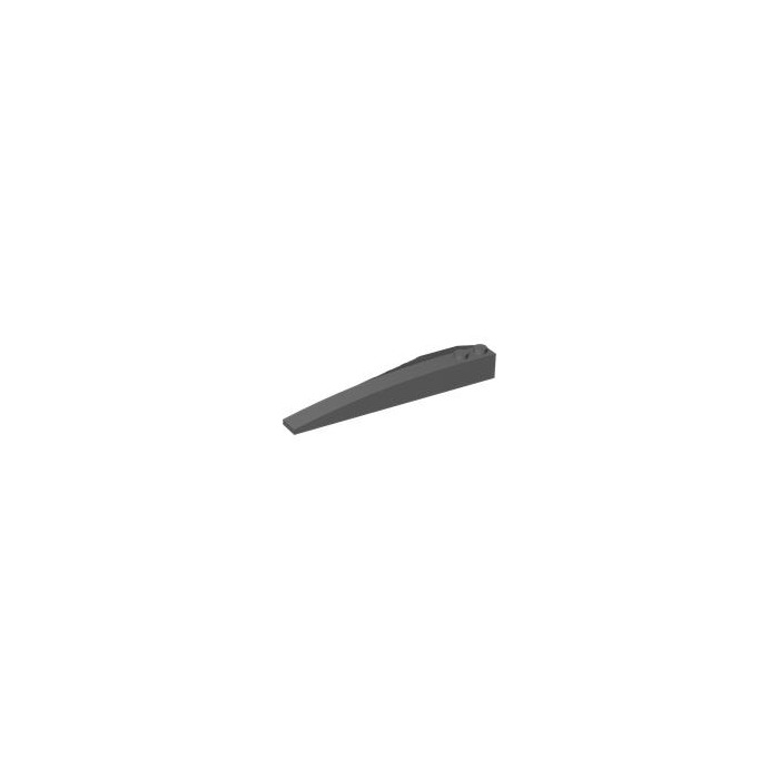 LEGO Dark Stone Gray Wedge 10 x 3 x 1 Double Rounded Right (50956 ...