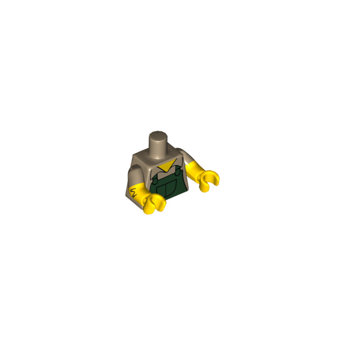 tan lego torso