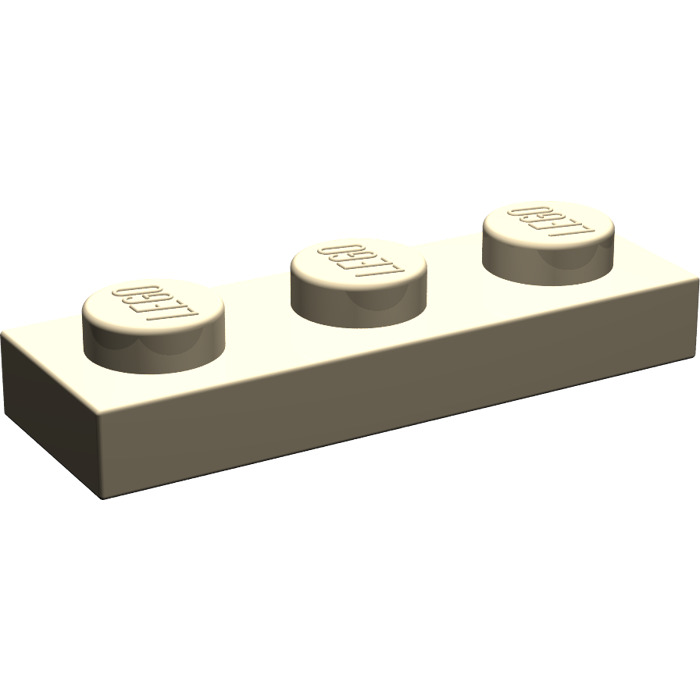 DARK TAN 6132768️⭐️ ⭐️️5 x NEW LEGO 3623 PLATE 1 x 3 