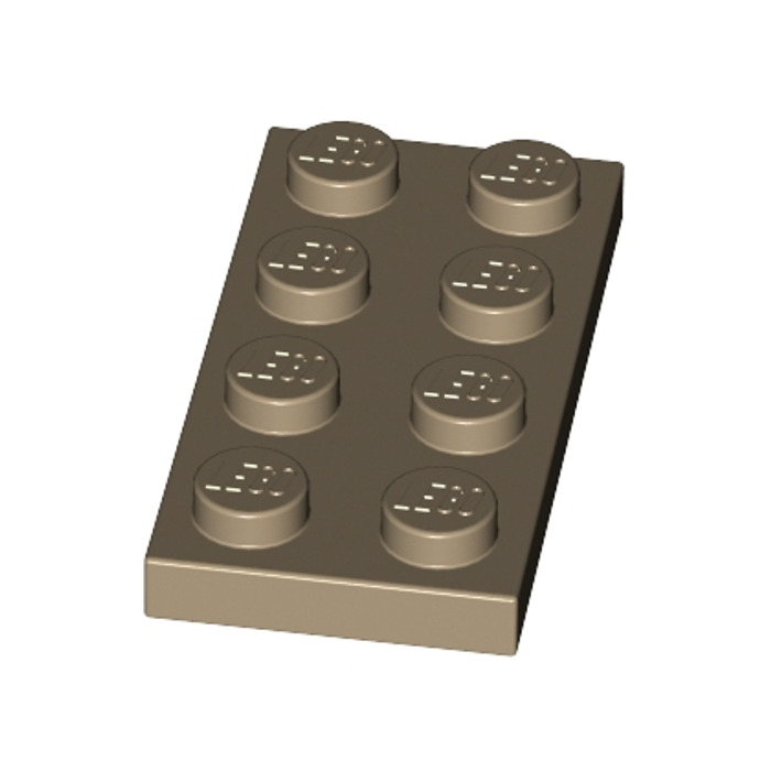10x LEGO® 3020 2x4 Platte beige sandfarben NEU tan plate 