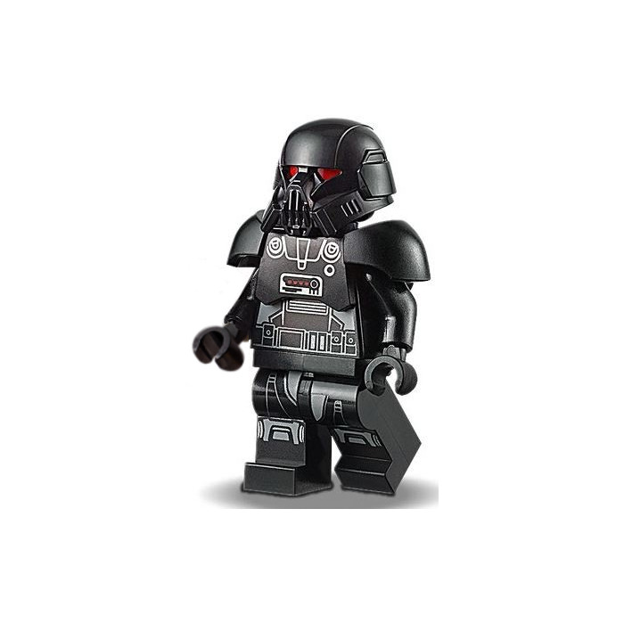 LEGO Solid BLACK MINIFIG HEAD Star Wars 